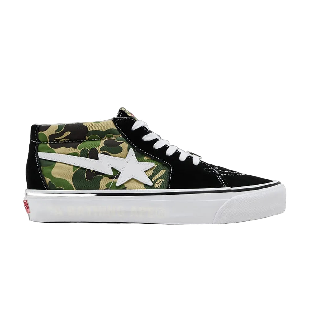 BAPE x Vans Sk8 Mid 83 'ABC Camo'