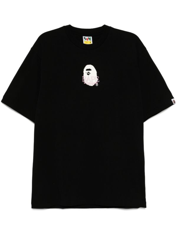 BAPE Ape Head Relaxed Fit Tee Black